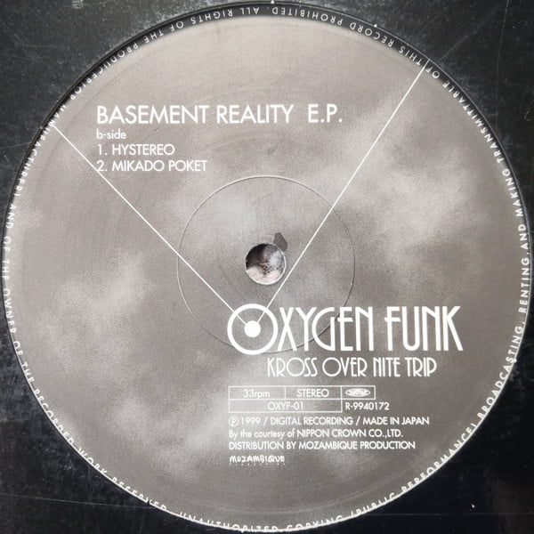 Oxygen Funk - Basement Reality E.P. - Image 2